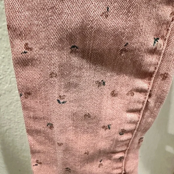 Du Pareil Kids Jeans 5 yrs. Cottage core, dainty floral, Easter, Spring - Picture 5 of 10